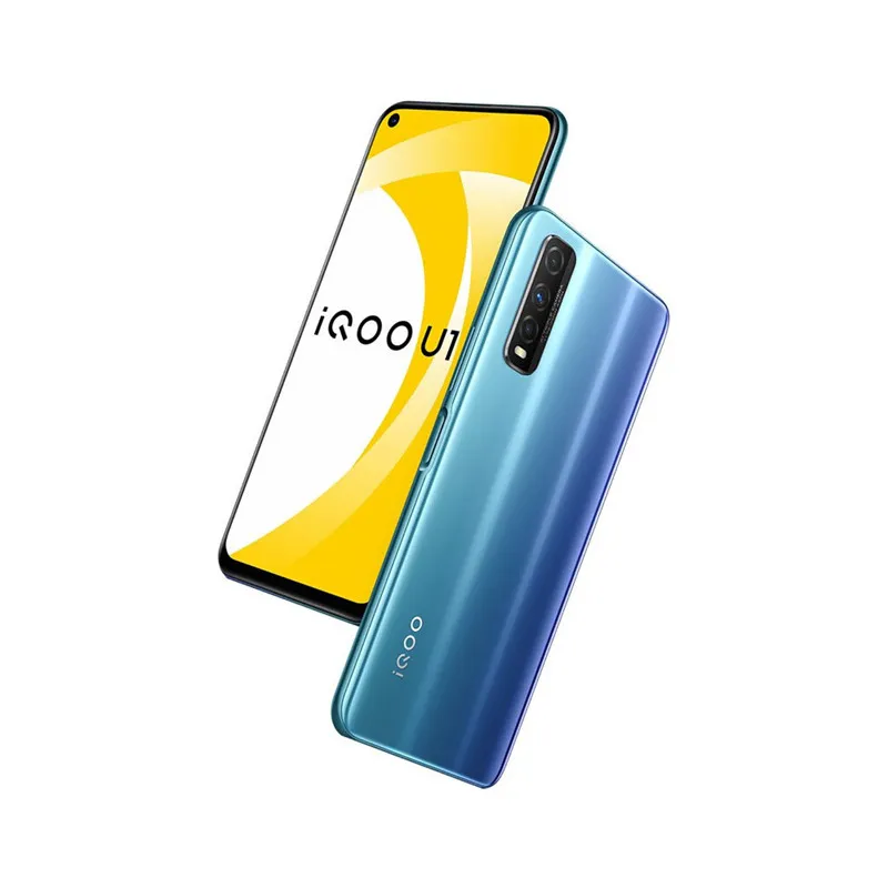 オリジナルIQOO U1 4G携帯電話6GB 8GB RAM 128GB ROM Snapdragon 720G Android 6.53 "フルスクリーン48.0mp指紋IDフェイスウェイク携帯電話