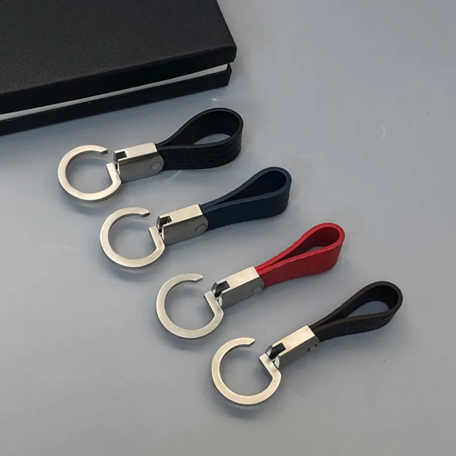 Luxury Designer Key Rings Keychain For Men Steel Leather Keyring High  Quality Top Gift With Box From 40,39 € | DHgate