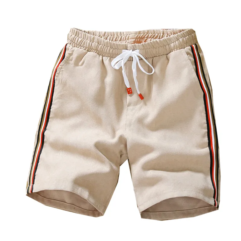 Men's shorts elastic waist cheap