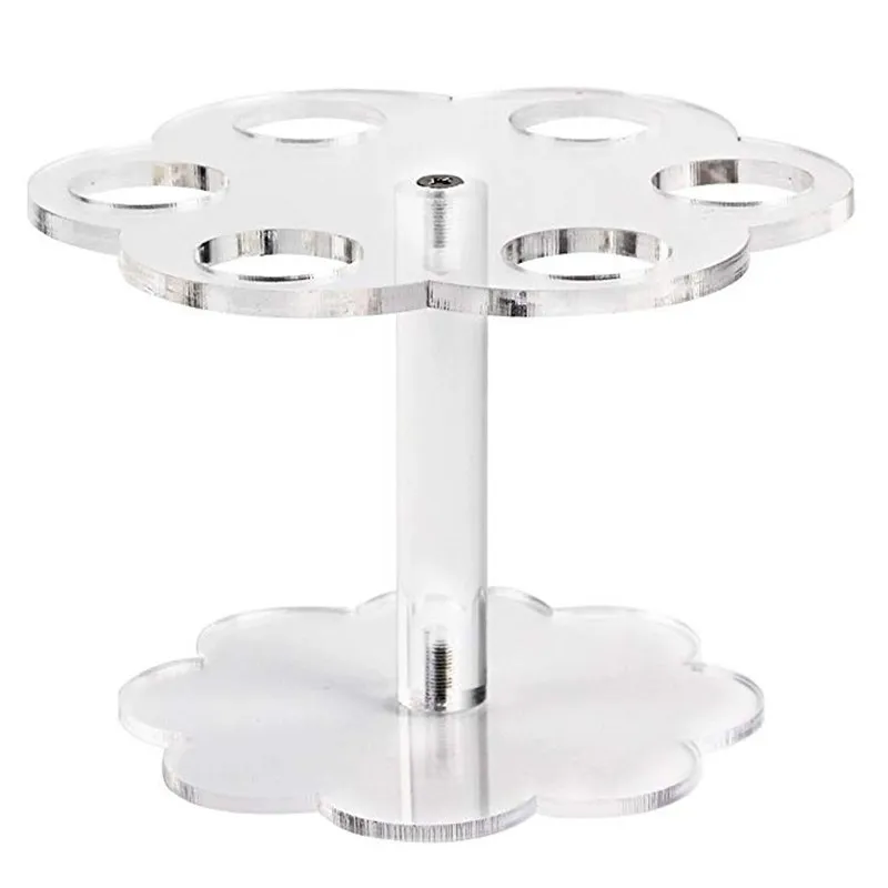 Expositor Para Conos De Helado - Soporte De Hierro Para Conos De Gofre, Estable, Para Restaurantes Y Fiestas