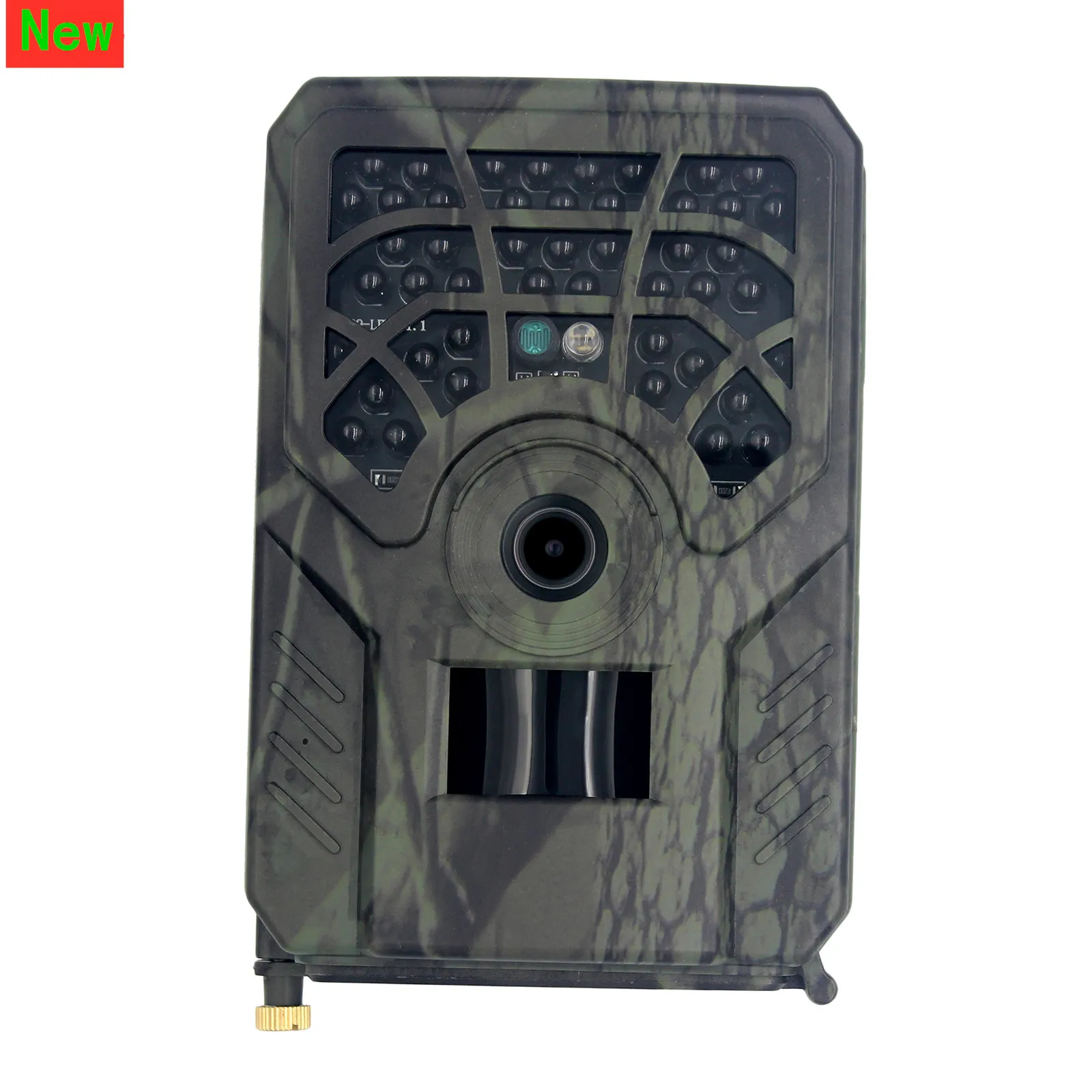 Uppgradera PR-300C Trail Camera 720p Night Vision Outdoor Hunting Security Cam med IP54 Waterproof Wildlife 120 ° vidvinkellins