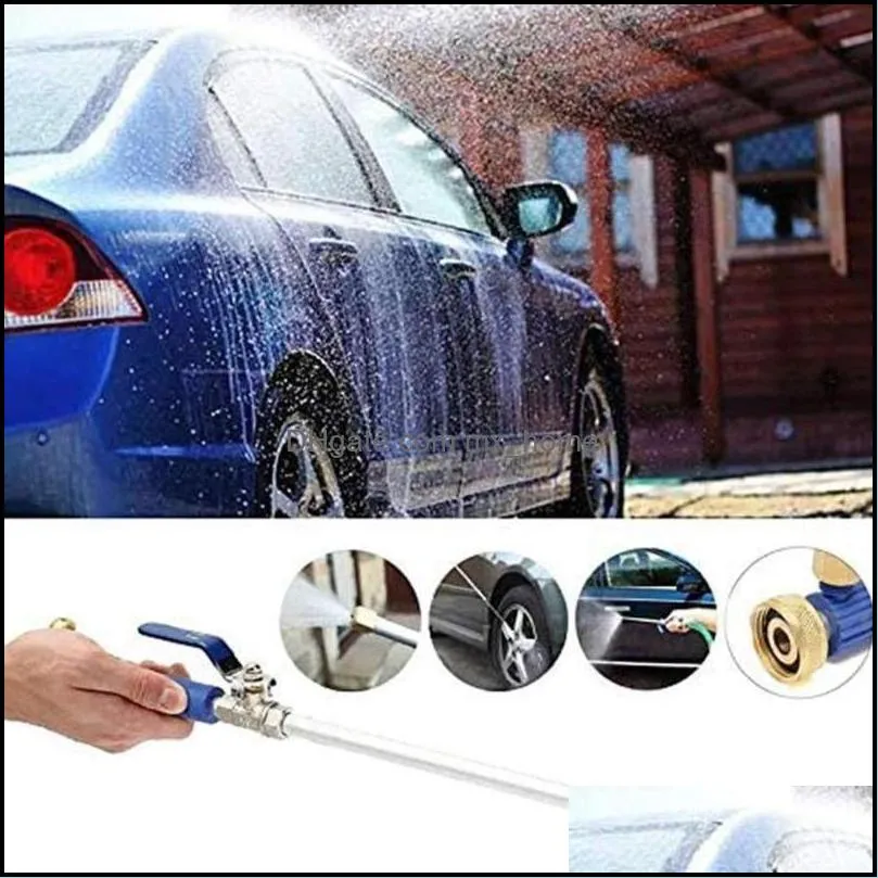 Garden High Pressure Washer Water Gun Power Spray Nozzle Hose With Nylon Household Supply Watering Equipments