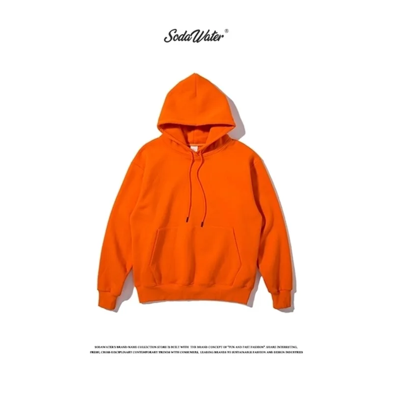 SODAWATER Mens Oversized Hoodie Thick Warm Pullover In 11 Solid Colors Japanese Streetwear Style Hooded Sweatshirt From Jiao02 Vendor 29.56 DHgate.Com