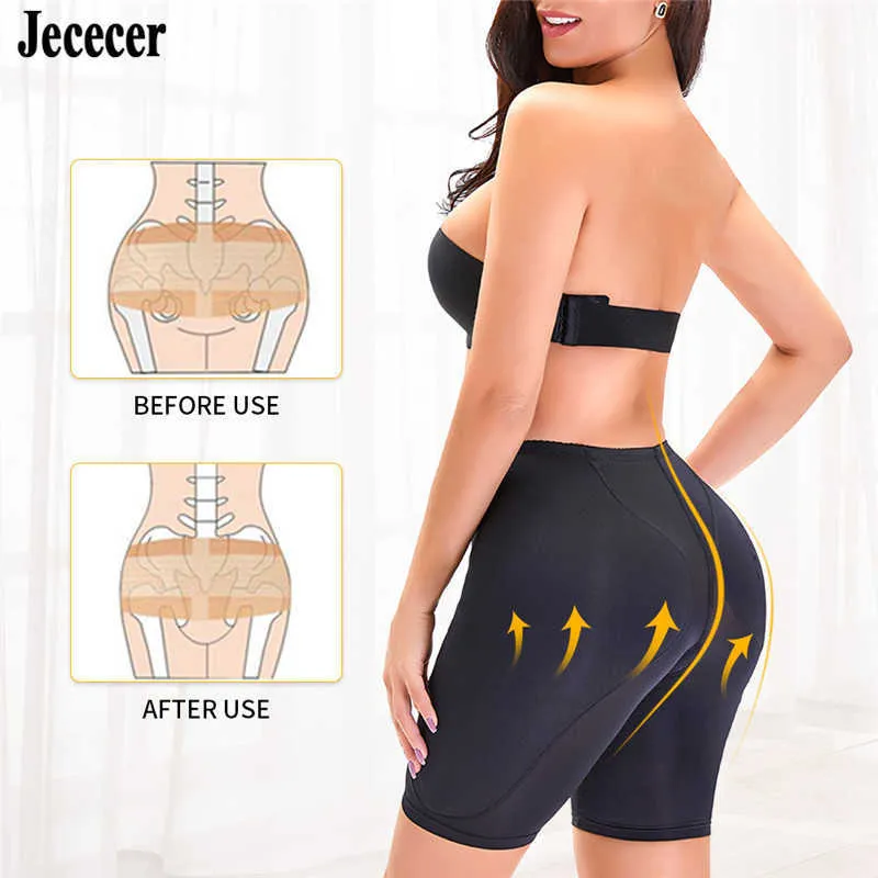 Underpant S-6XL Sexy Butt Lifter Shapewear Slim Waist Trainer Women Dress  Underwear Body Shaper Padded Fake Buttock Hip Enhancer