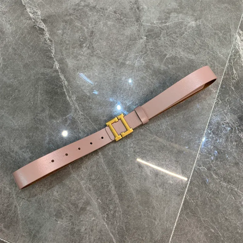 2024 Designer Leather Belt With Big Letter Buckle For  display picture 3