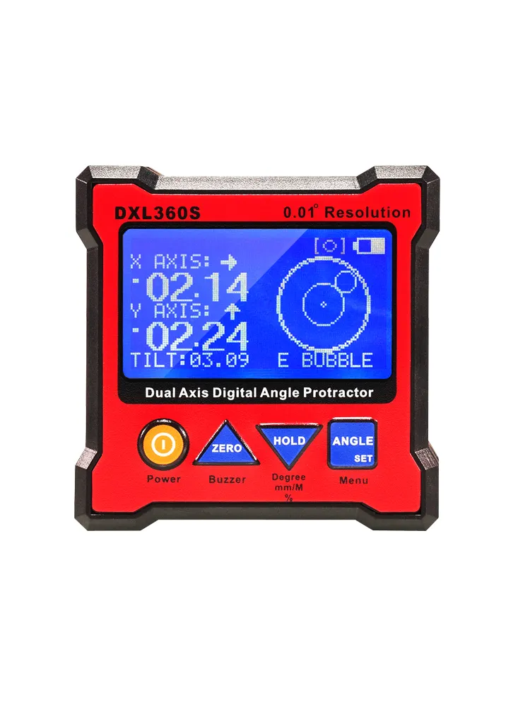 Wholesale Jingyan Dual Axis Electronic Level Meter Lithium Battery High
