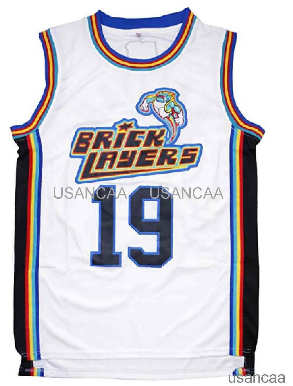 رخيصة الرجال Aaliyah 19 Bricklayers MTV Rock N Jock Basketball Jersey S-XXL