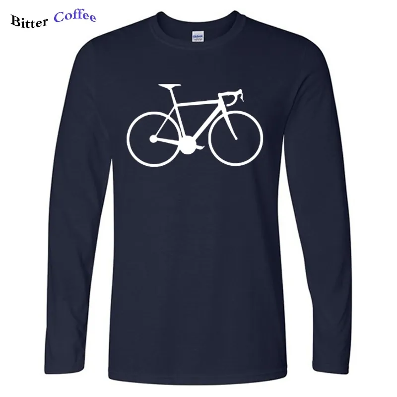 Neueste Männer Herbst Casual Männer Kleidung Rennen Straße Biker Zyklus Männer T-shirt Große Qualität Lustige Mann Baumwolle Tees XS-2XL 210317