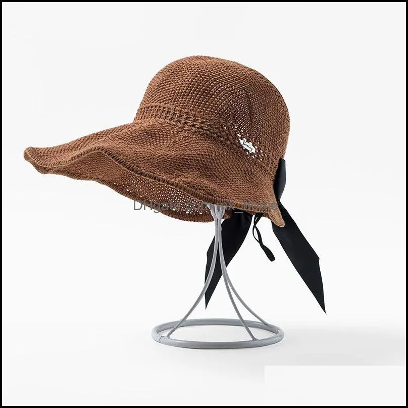 New Flat Fishman Hat Summer Embroider Letter Vintage Multi-Color Bucket Hat Men Women Hip Hop Fishing Cap Sun Hat VT0129