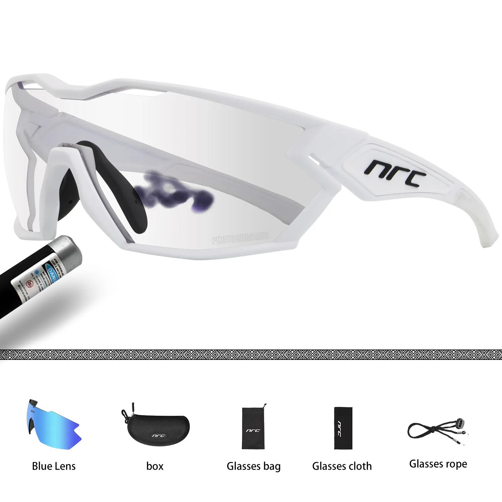 2021 NRC P Ride Photochromic Cycling Glasses Man Mountain Bike Bicycle  Sport Cycling Sunglasses Cycling Eyewear Woman From Jiangzeming, $14.4