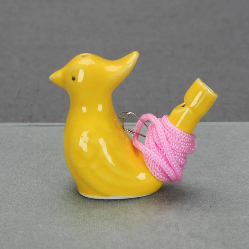 Bird Shape Whistle Waterbirds whistles Children Gifts Ceramic Water Ocarina Arts And Crafts Kid Gift Many Styles