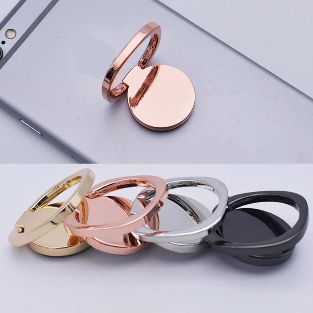 Square Metal finger ring phone holder 360 degree Cellphone Stand Bracket Universal for iphone 13 samsung Huawei XIAOMI LG MOTO