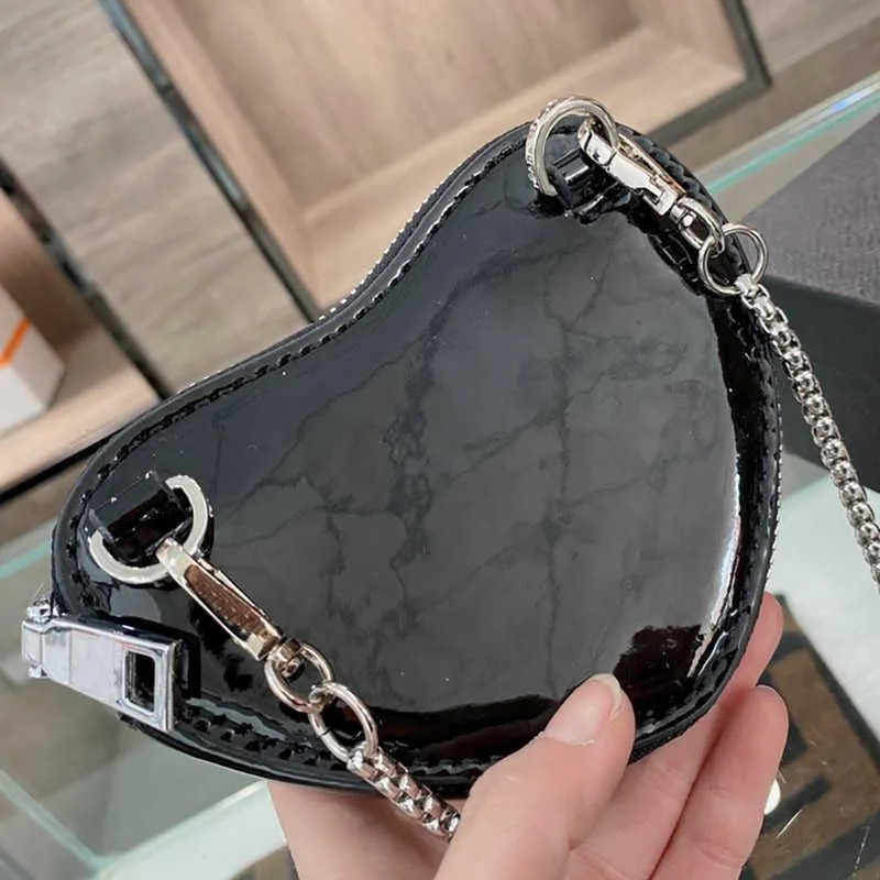 LIUS High Quality Heart Bags Fashion Women Shoulder Bag Luxurys Designers Handbag Leather Crossbody Artwork Mini Purse Wallet Coin Holder