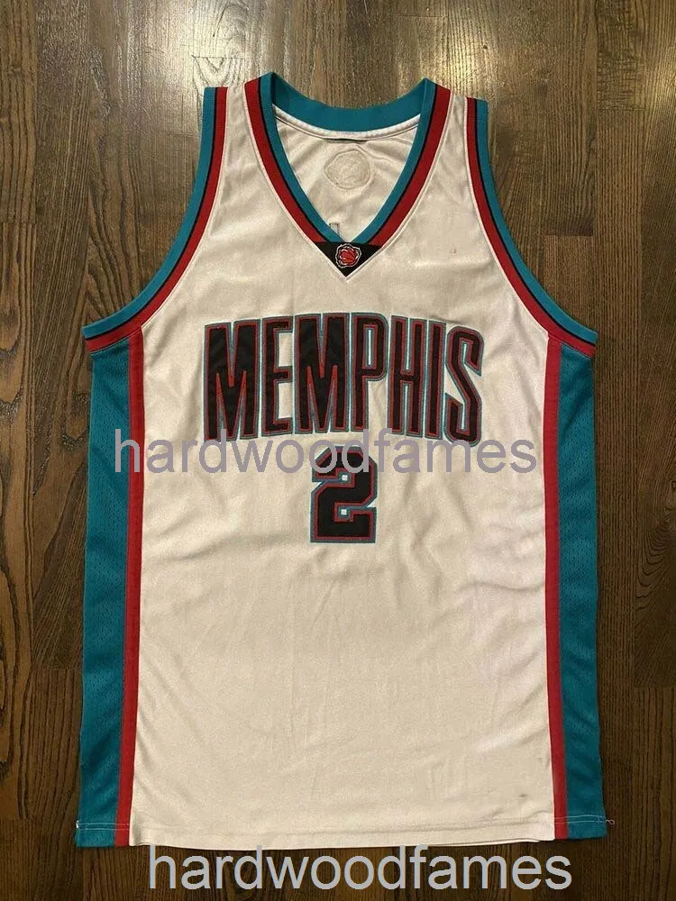 Gestikte Custom Vintage Jason Williams # 2 Jersey Mannen Dames Jeugd Basketbal Jerseys XS-6XL