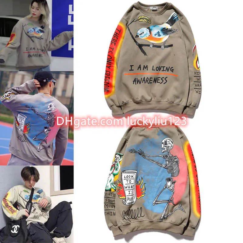 2021 New Rapper Travis Scott Astroworld Hip Hop Hoodies Casual Hooded Sweatshirts Male Printed High Street Pullover Size M-2XL