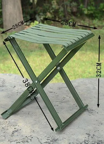 Multifunctional Military Industry Folding Camp Stool: Foldable Bench, Low  Stool, And Portable Fishing Chair For Outdoor Activities From Yundon,  $39.44