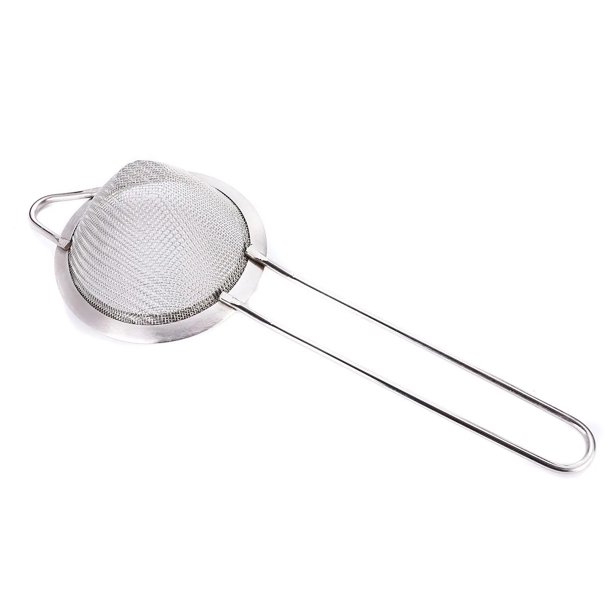 1pc Stainless Steel Wire Fine Mesh Cocktail Strainer Colander Sifter Sieve 20 x 7cm for Kitchen Tool Mayitr