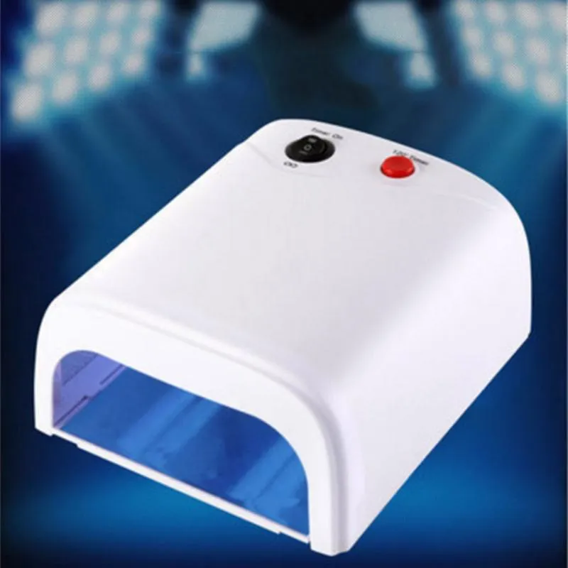 HOT Nail Art Lamp Light 36W Secador UV Gel Polaco Curado Máquina de secado Conveniente para mujeres Lady TI99