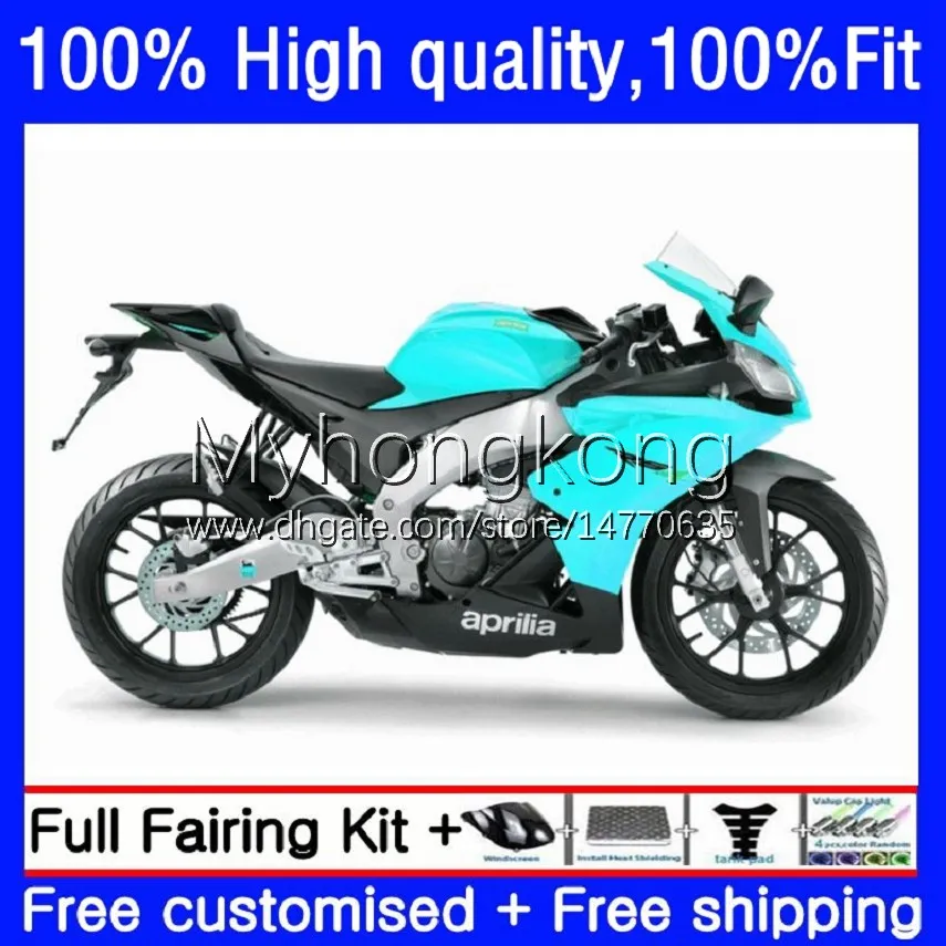 Инъекция тела для Aprilia RSV-1000 Mille RSV 1000 R GLOSS CYAN 2009 2010 2011 2012 2013 2014 2015 13NO.79 RSV1000R RSV1000RR RSV1000 R RR 09 10 11 12 13 14 15