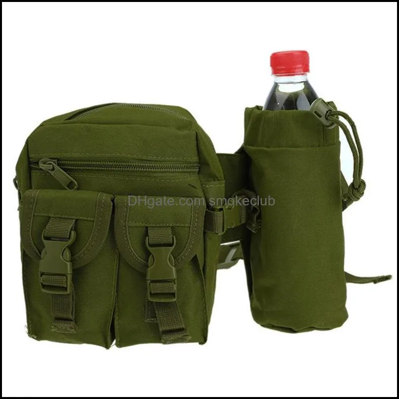 Men Waist Bag Military Tactical Backpack Camouflage Molle Shoulder Hiking Camping Climbing Daypack For Outdoor Traveling Bags