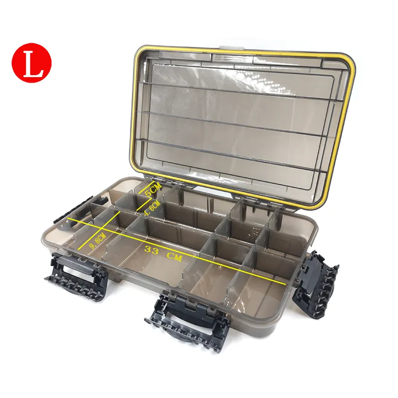 Waterproof Fishing Tackle Box With Large Capacity For Tool Vehicle