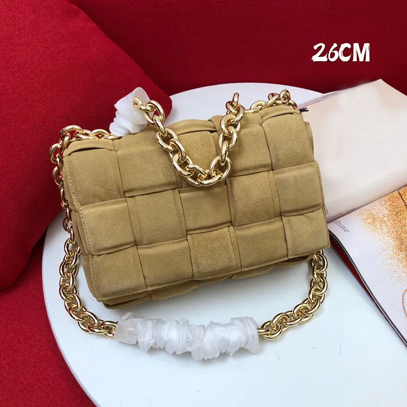 Women handbag Crossbody Designer Bag Luxurys Designers Bags 2021 high quality handbags genuine leather woven with chain pillow shape