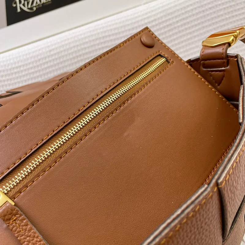 Handbags Ladies Luxury Designer Bag Shoulder Diagonal Bags Original Lychee Grain Leather Material with Wallet Card Holder