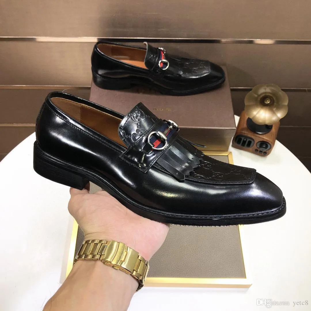 ММ скрытый рост каблуки мужчины дизайнерские платья обуви кожа мода шнурок мужская обувь черный коричневый заостренный носок свадьба формальные туфли мужские x2