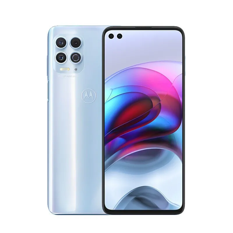 원래 모토 에지 S 모토로라 5G 휴대 전화 8GB RAM 128GB ROM Snapdragon 870 안드로이드 6.7 "64MP 5000mAh NFC 얼굴 ID 지문 휴대 전화