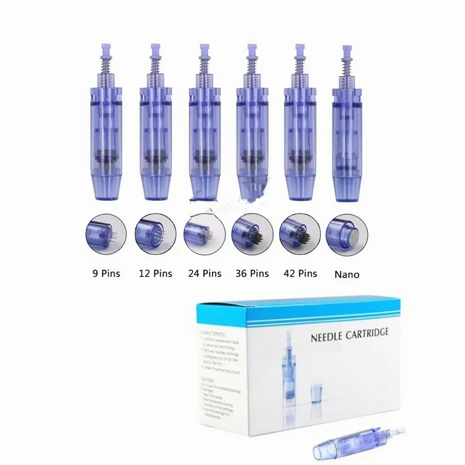 Professioneel Medisch Huis Gebruik Elektrische Cartridges A1 Naald Dermapen Nano Tips Needles Cartridge