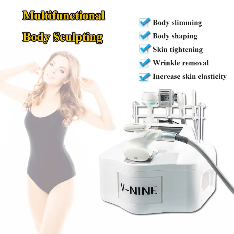 Vertikal multifunktionsrullmassage Vakuum Slimming Machine System Infraröd Terapi Skin Tightening