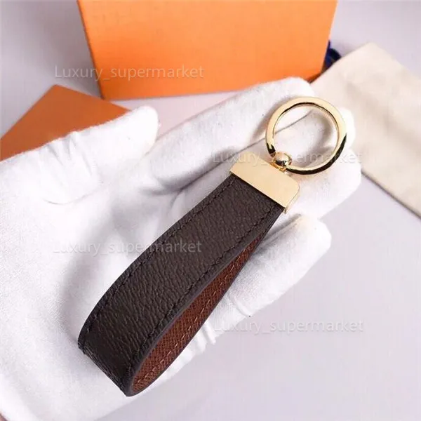 Бренд для ключей Классический старый цветочный дизайнер Mens Luxury Car Keyring Women