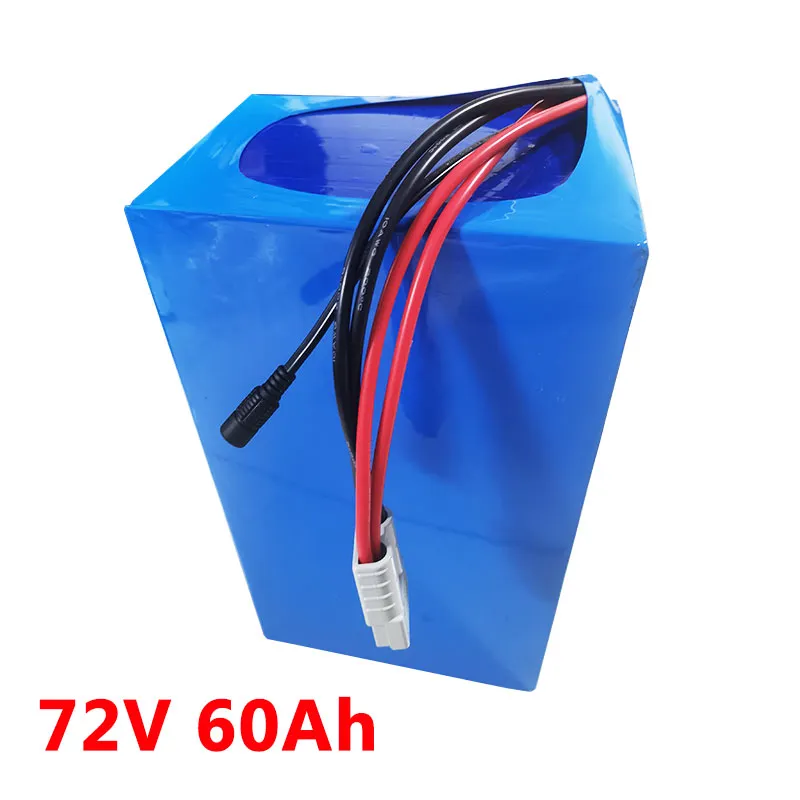 72V 50AH 60AH 80AH Batterie Pack 8000W High Power 84V Bike Motor Scooter Elike avec BMS