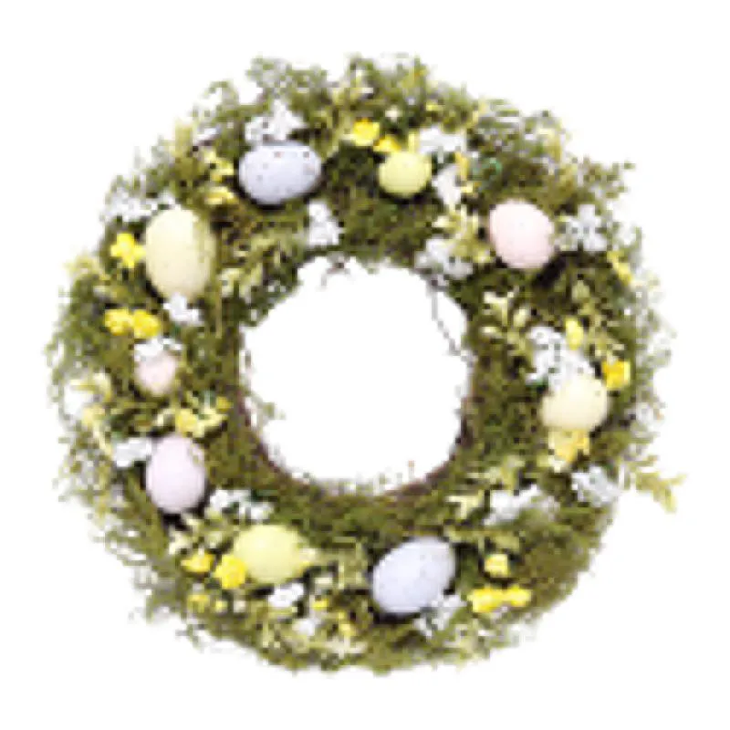 Dekorative Blumen Kränze Ostern Natürliche Pflanzengirlande DIY Ei Künstliche Hochzeit Zuhause Weihnachten Wand Tür Hängen Dekor Supplie
