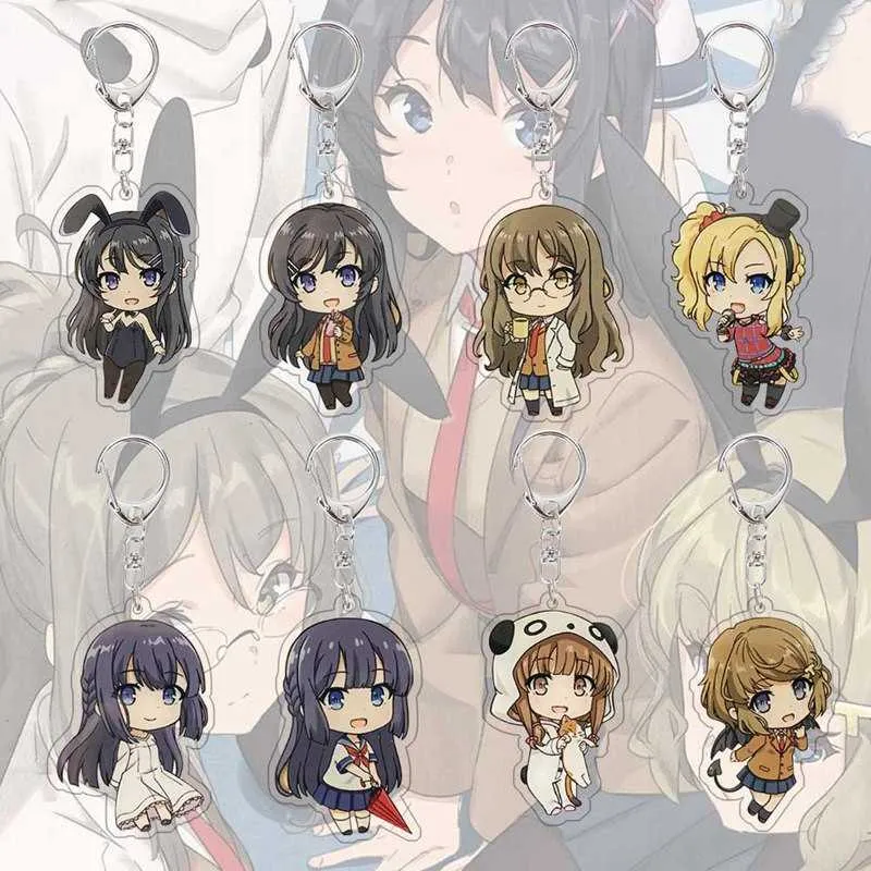Seishun buta yarou keychain 2025