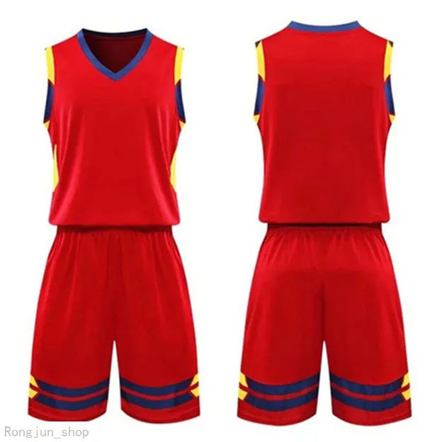 2021 Maillot de basket-ball de l'équipe masculine Ensembles pantaloncini da basket vêtements de sport Vêtements de course Blanc Noir Rouge Violet Vert 36 3008