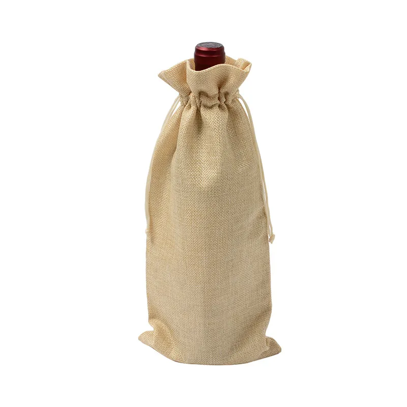 Jute bottle bag on sale