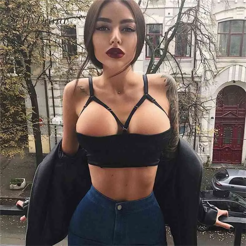 Self Duna Women Sexy Black Short Camisole Crop Top... From Yiwang01, $9.71  | DHgate.Com