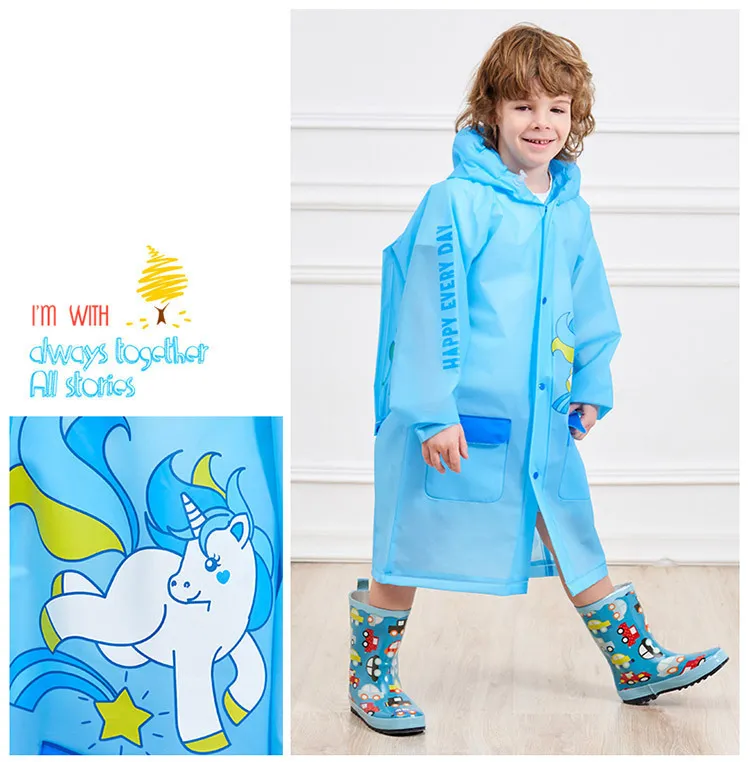 Cartoon Animals Flamingo Unicorn Hatley Unicorn Raincoat For Girls Boys Waterproof Lovely Rain Coat For Kids Rainwear Outdoor Rain Tools YY052 Y200324 From Long10 13.17 DHgate.Com