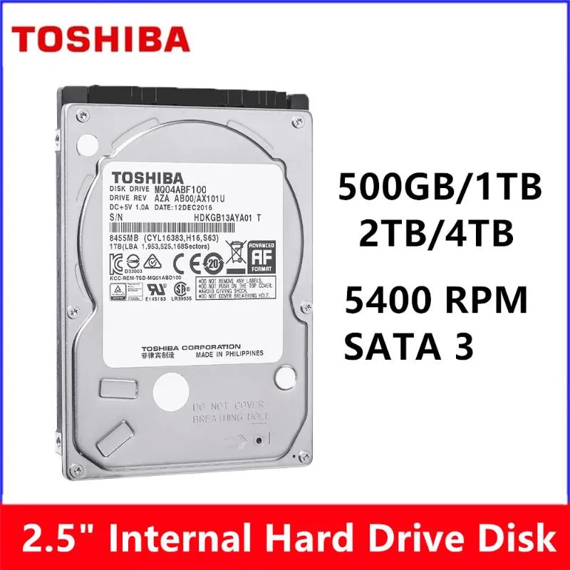 Discos rígidos externos originais 500 GB 1 TB 2 TB 320 GB HDD interno 5400 RPM 2.5 SATA III Disco de unidade para notebook