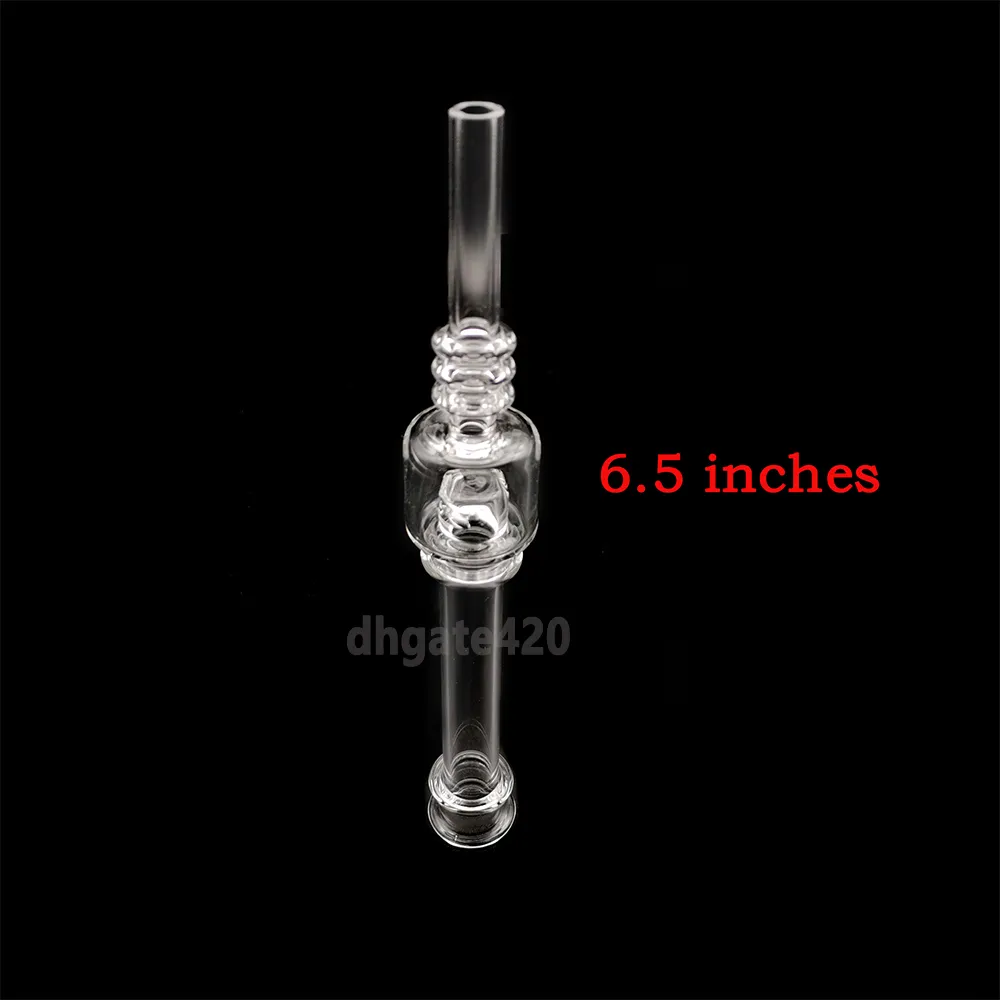 DHL Quartz Dab Straw Tips 6.5 NC Tool For Glass Bongs Oil Rigs & Water
