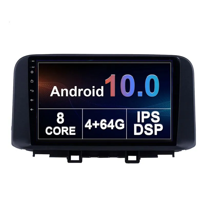 Android Car DVD-spelare med GPS för Hyundai Encino 2018-2019 10,1 tums pekskärm Auto Radio