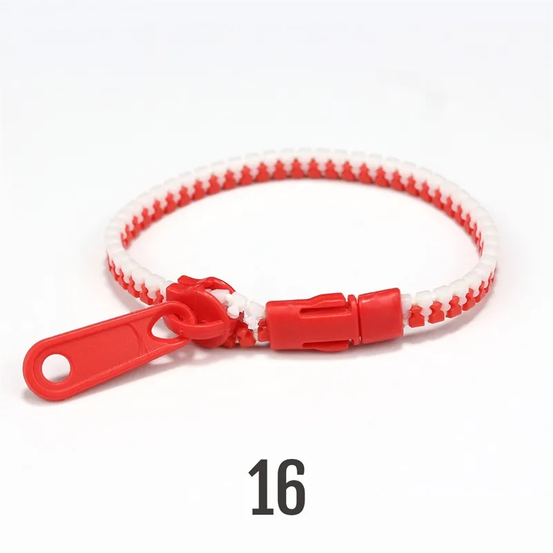 Zipper Bracelet Anti Stress Toy for Kids Party 19cm 5mm Width Autism Hand Sensory Stress Reliever Toys