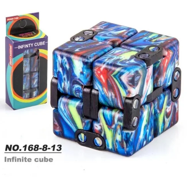 2021 infini Cube Fidget jouets magique Anti stress sans fin Cube enfants cadeau Anti stress main
