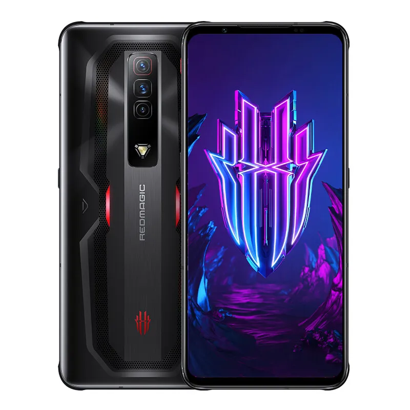 Оригинальный Nubia Red Magic 7 5G мобильный телефон Gaming 8GB RAM 128GB ROM OCTA CORE Snapdragon 8 GEN 1 64MP Android 6.8 "Amoled полноэкранный отпечаток пальца ID Face Smart сотовый телефон