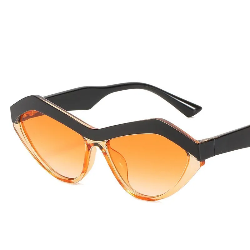 Tasarımcı Güneş Gözlüğü 2021 Moda Bayanlar Kedi Göz Retro Küçük Üç Roller Marka Lüks UV400 Gözlük óculos