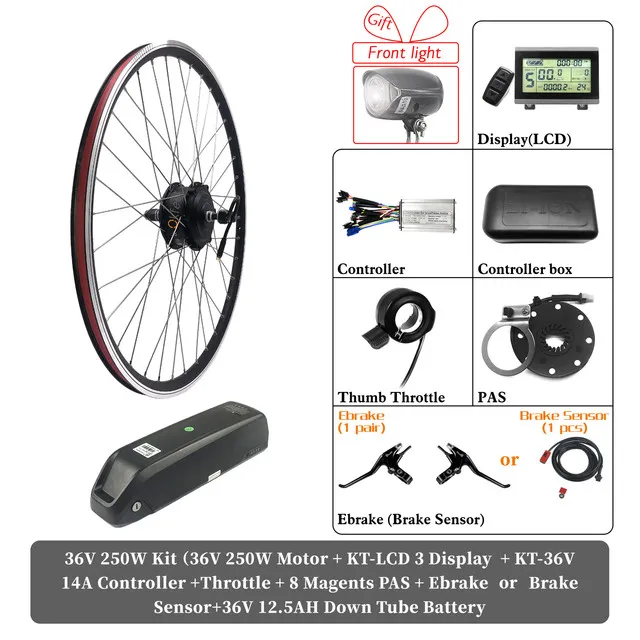 36v 250w electric bike kit deals