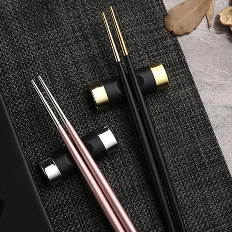 Chopsticks Chinês Aprendido Anti-corrosão Útil Resistente Construção