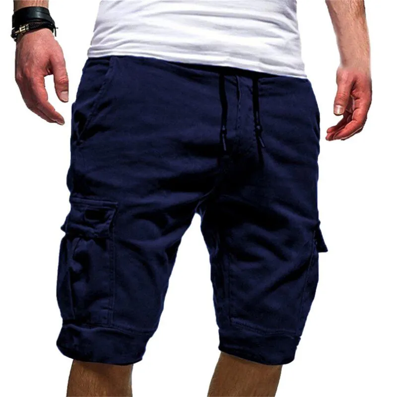 Compra Pantalones Cortos Para Hombres 2021 Hombres De Verano Deportes  Sólidos Rectos Casuales Pantalones Sueltos Sueltos Con Cordón Pantalón #  Jun21 Al Por Mayor Barato | Entrega Rápida Y Calidad | Es.Dhgate