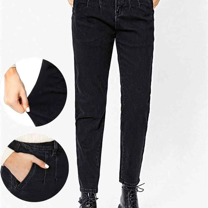 女性のジーンズの女性ハイウエストパンツ女性用バギージーンズバナナジーンズ衣類未定義の女性ズボン210629